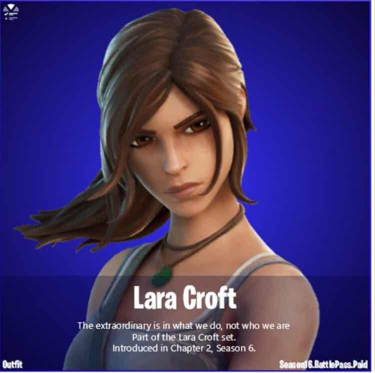 Fortnite Leak Reveals: Lara Croft Is Coming Back Soon Fortnite Leak Reveals: Lara Croft Is Coming Back Soon