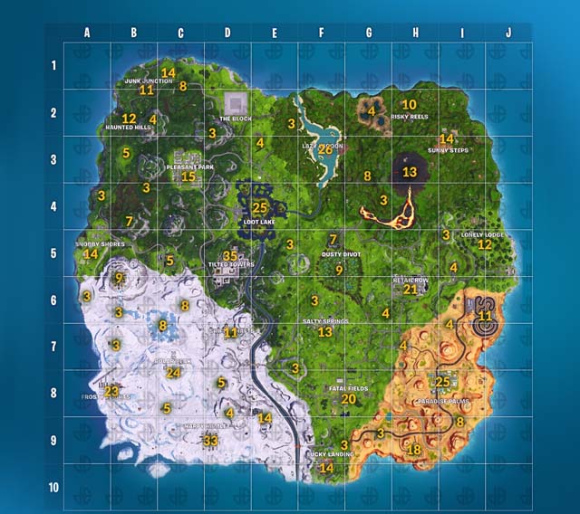 Fortnite Map Guide: Exploring Locations And Finding Loot Fortnite Map Guide: Exploring Locations And Finding Loot