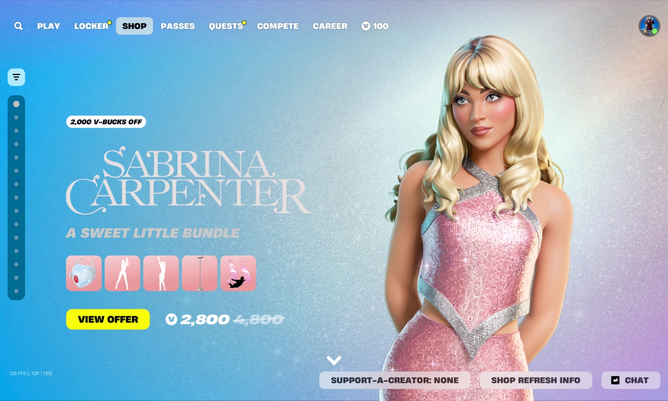 Fortnite Sabrina Carpenter Skins: Locations And Methods Fortnite Sabrina Carpenter Skins: Locations And Methods