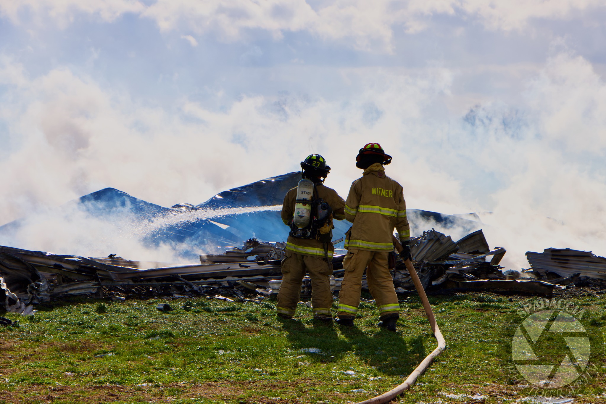 Franklin County, PA: Large Chicken Barn Fire Franklin County, PA: Large Chicken Barn Fire
