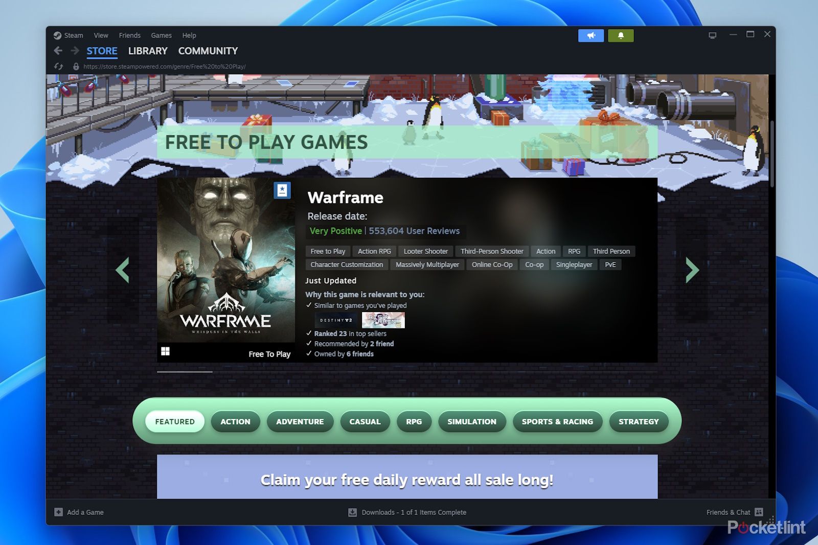 Free Steam Game With Excellent User Feedback Free Steam Game With Excellent User Feedback