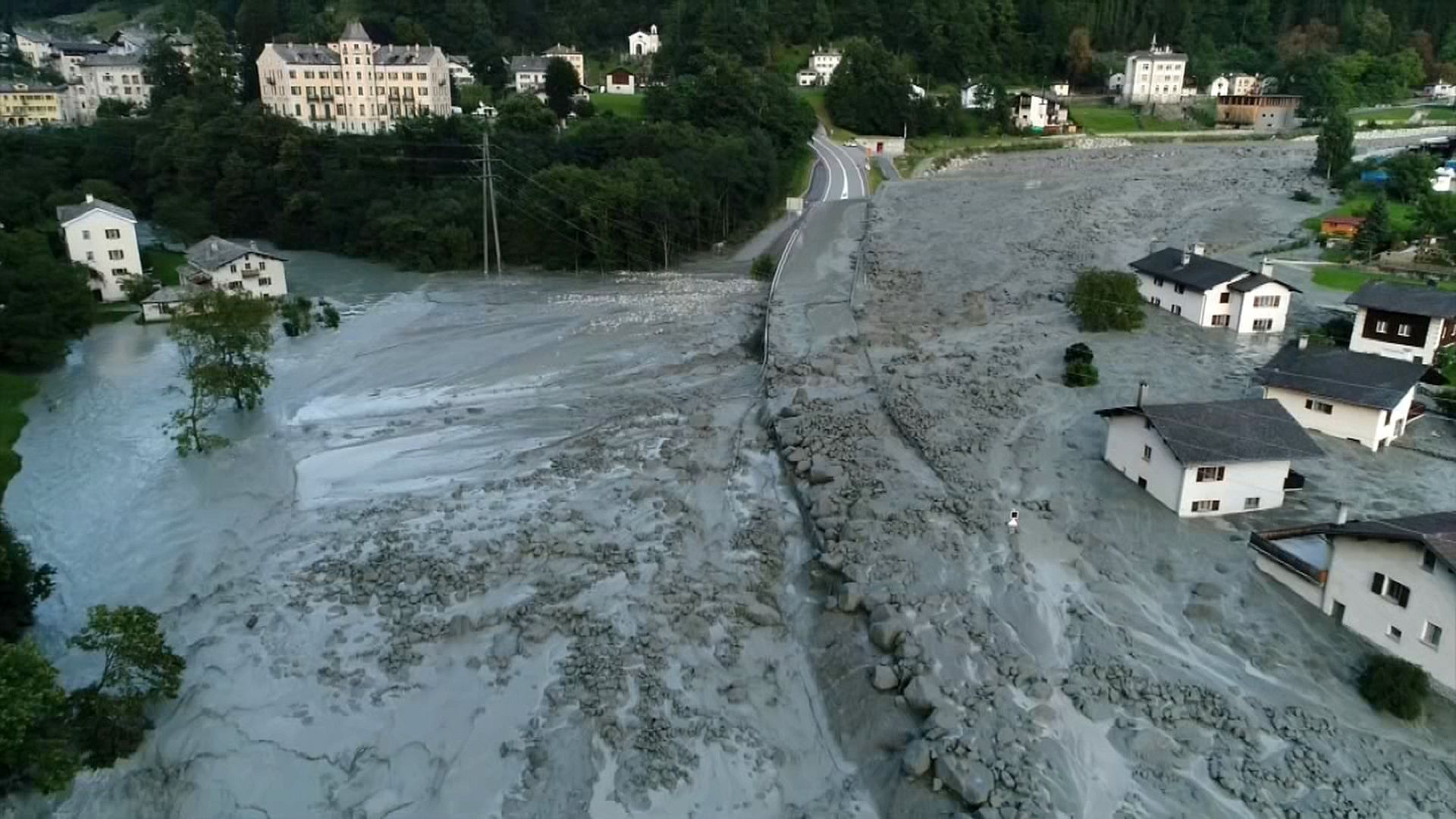 Geologists Warn Of Imminent Landslide In Swiss Mountain Community Geologists Warn Of Imminent Landslide In Swiss Mountain Community