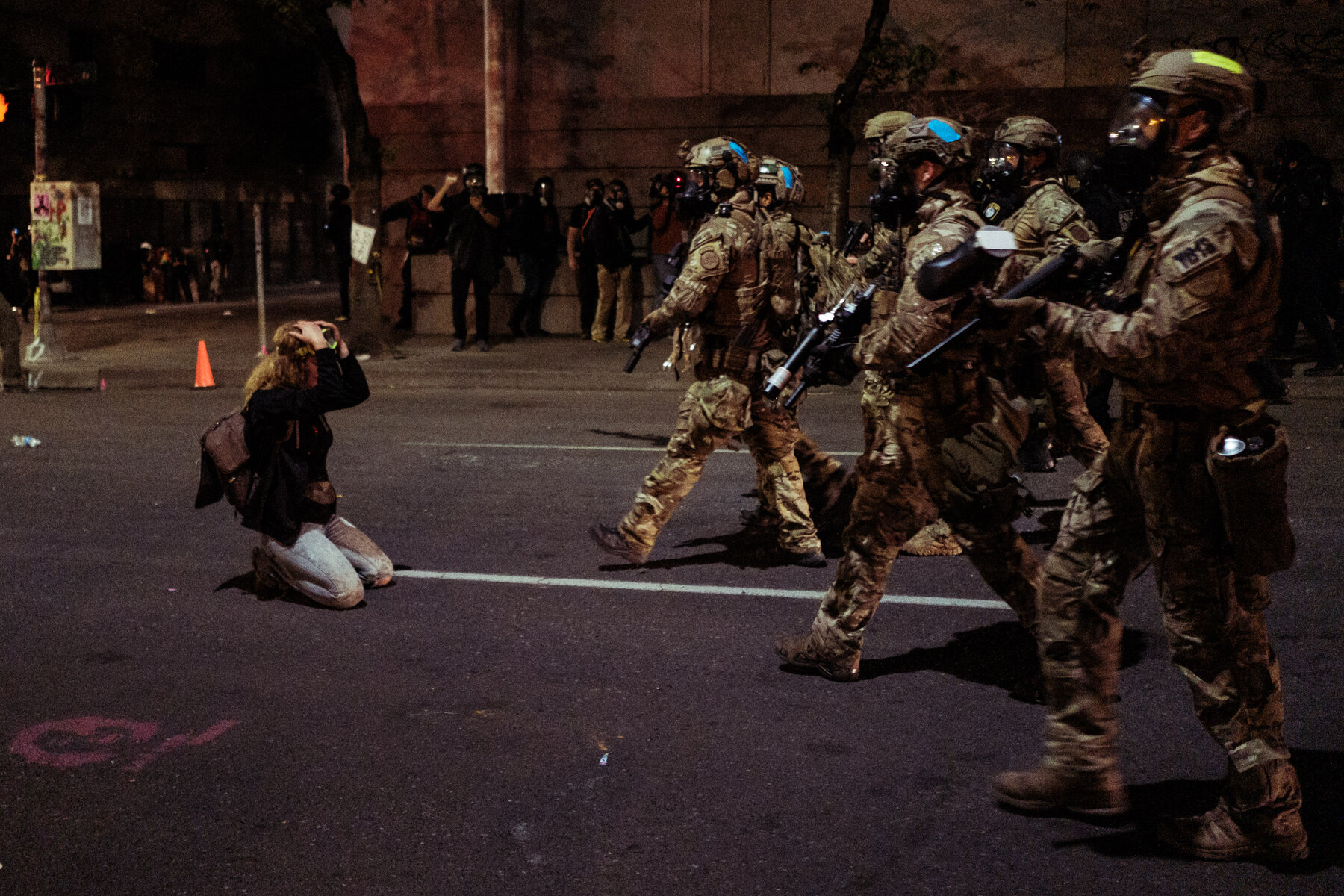 George Floyd Protest: FBI Agents Reassigned Following Controversial Kneeling Photo George Floyd Protest: FBI Agents Reassigned Following Controversial Kneeling Photo