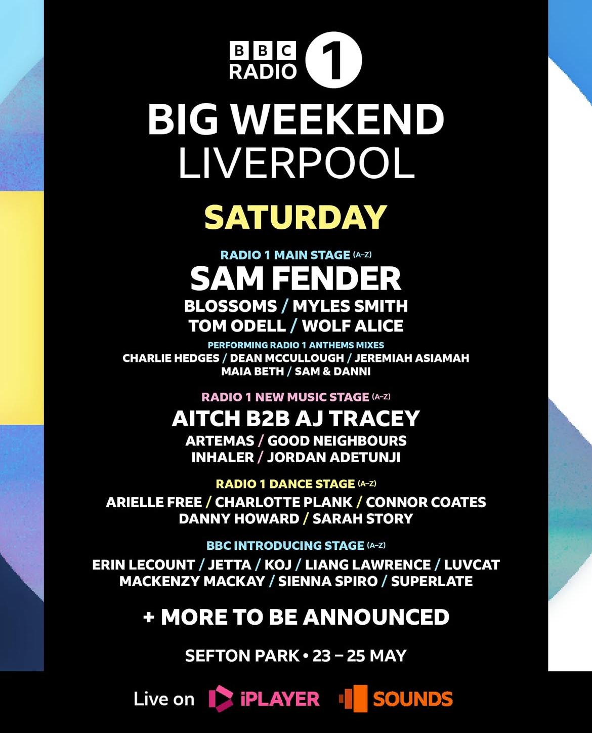 Get Tickets For BBC Big Weekend 2025 In Sefton Park Get Tickets For BBC Big Weekend 2025 In Sefton Park