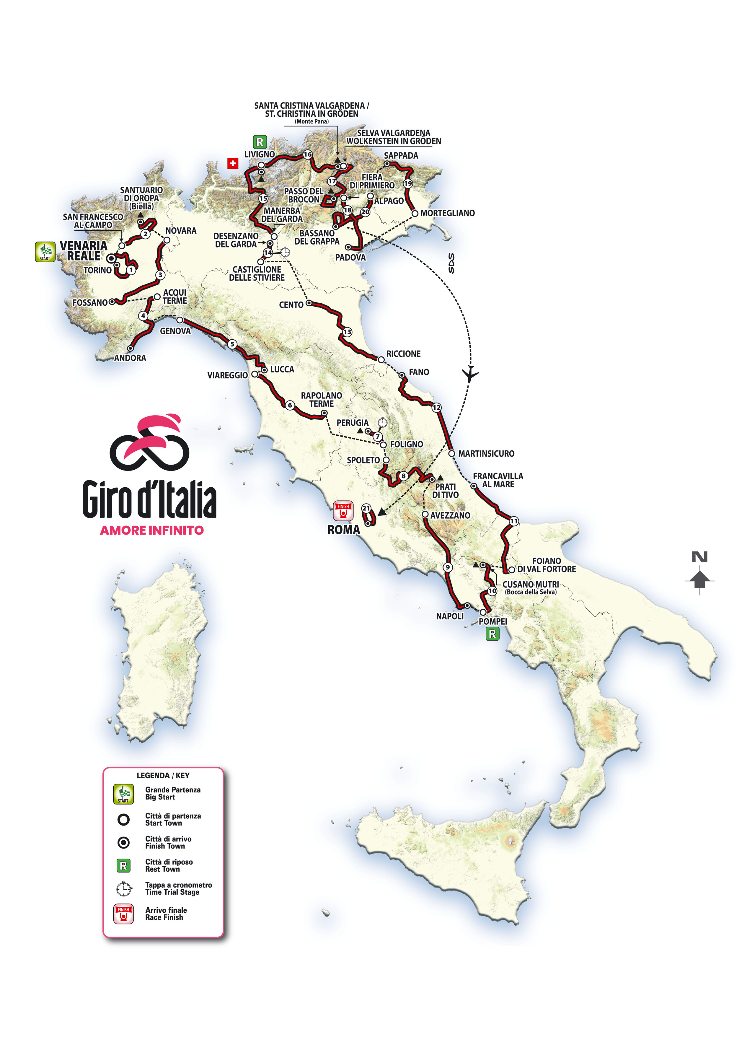 Giro D'Italia 2025 Route: Vatican City To Host Final Stage Giro D'Italia 2025 Route: Vatican City To Host Final Stage