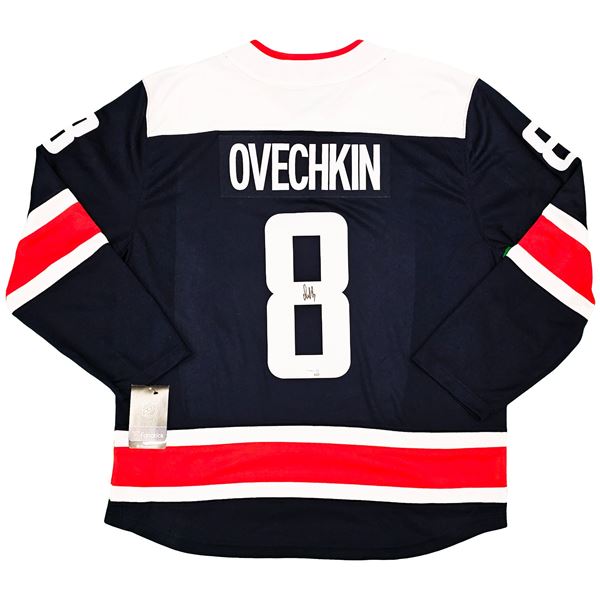 Goaltender's Wish: A Signed Ovechkin Jersey After Historic Save Goaltender's Wish: A Signed Ovechkin Jersey After Historic Save