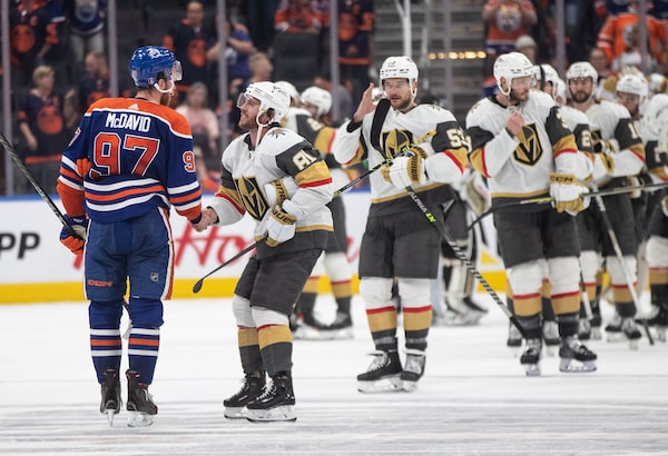 Golden Knights Clinch Playoff Spot Despite Oilers' 3-2 Victory Golden Knights Clinch Playoff Spot Despite Oilers' 3-2 Victory