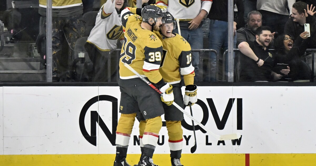 Golden Knights Top Red Wings Behind Hertl's Double Hat Trick Golden Knights Top Red Wings Behind Hertl's Double Hat Trick