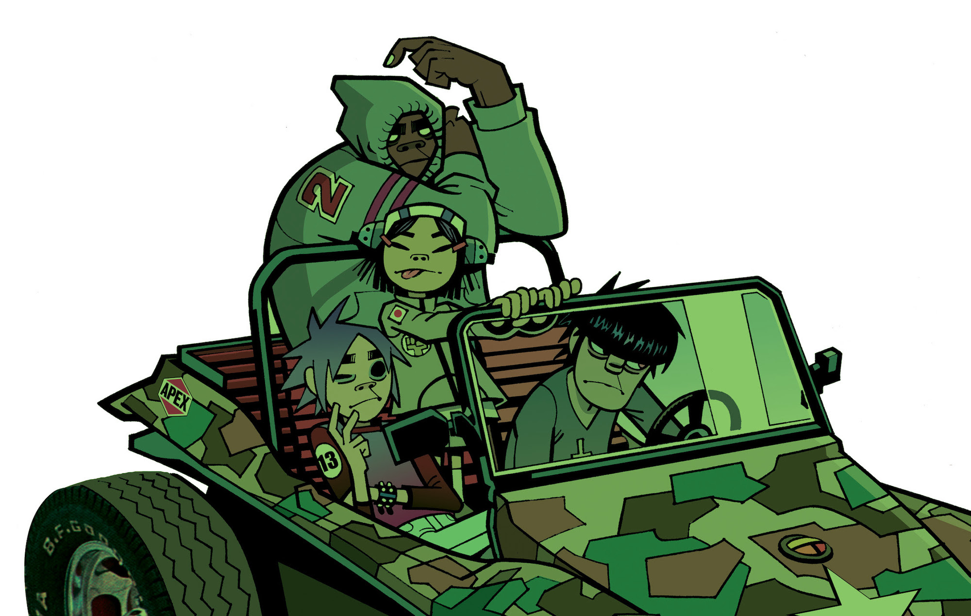 Gorillaz Celebrate 25 Years: The House Of Kong Exhibition