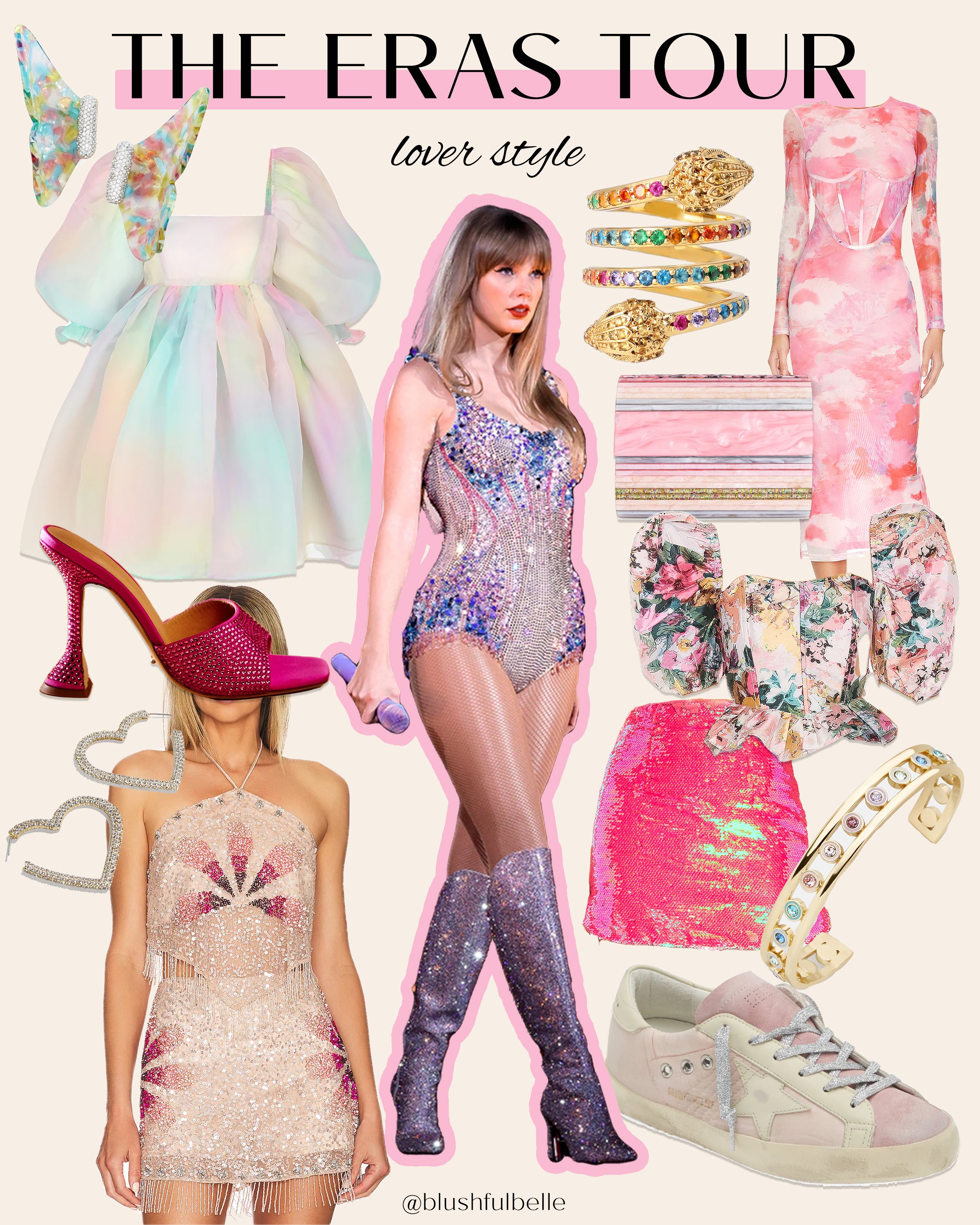 High-Resolution Images: Taylor Swift's Eras Tour Wardrobe High-Resolution Images: Taylor Swift's Eras Tour Wardrobe