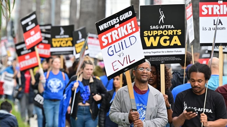 Hollywood Shut Down: Writers And Actors On Strike, Impacting Film And TV Hollywood Shut Down: Writers And Actors On Strike, Impacting Film And TV