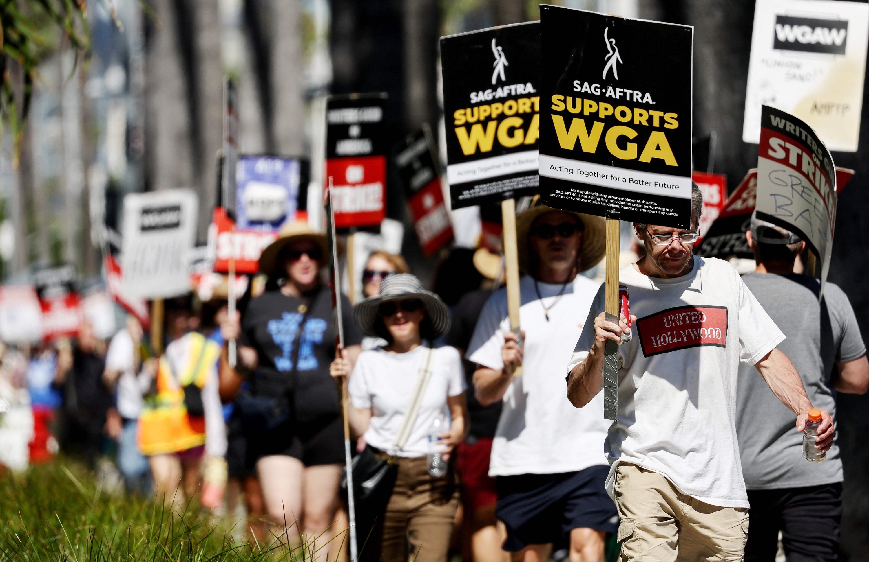 Hollywood Strike: Actors Join Writers, Bringing Industry To A Standstill Hollywood Strike: Actors Join Writers, Bringing Industry To A Standstill