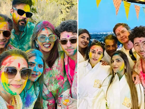 How Priyanka Chopra And Nick Jonas Celebrated Holi: Photos And Memories How Priyanka Chopra And Nick Jonas Celebrated Holi: Photos And Memories