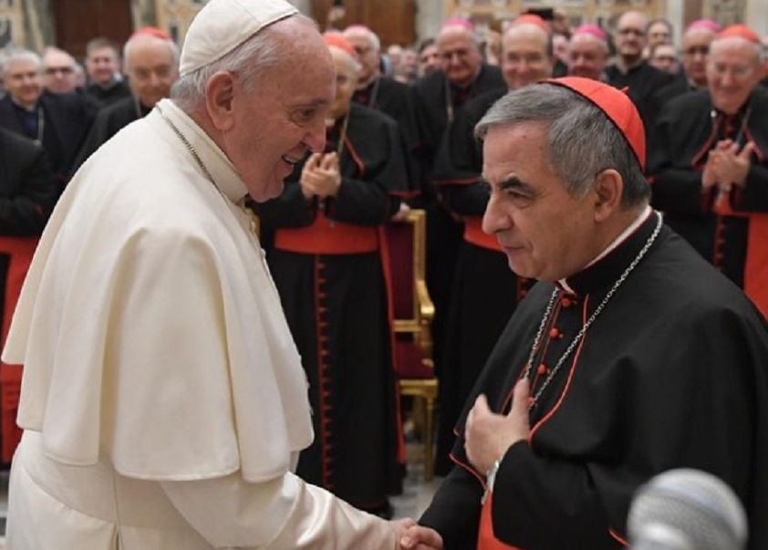 Il Cardinale Becciu Condannato A Risarcire 40.000 Euro