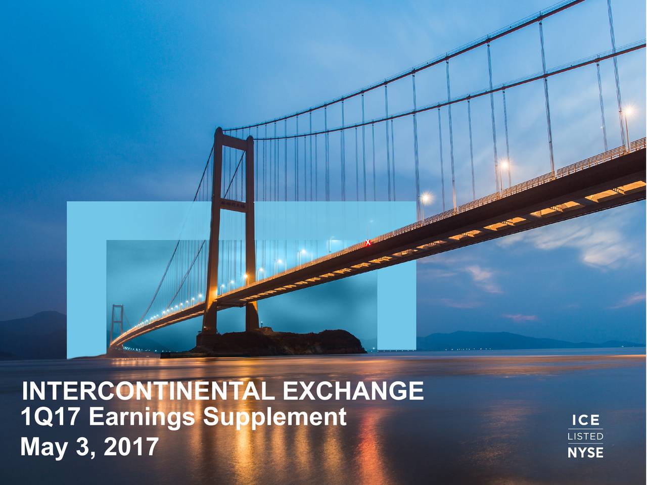 Intercontinental Exchange (ICE) Q1 Earnings: NYSE Trading Volume A Key Driver Intercontinental Exchange (ICE) Q1 Earnings: NYSE Trading Volume A Key Driver