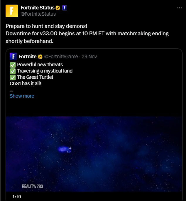Is Fortnite Down? Latest News On Chapter 6 Season 3 Galactic Battle Servers Is Fortnite Down? Latest News On Chapter 6 Season 3 Galactic Battle Servers