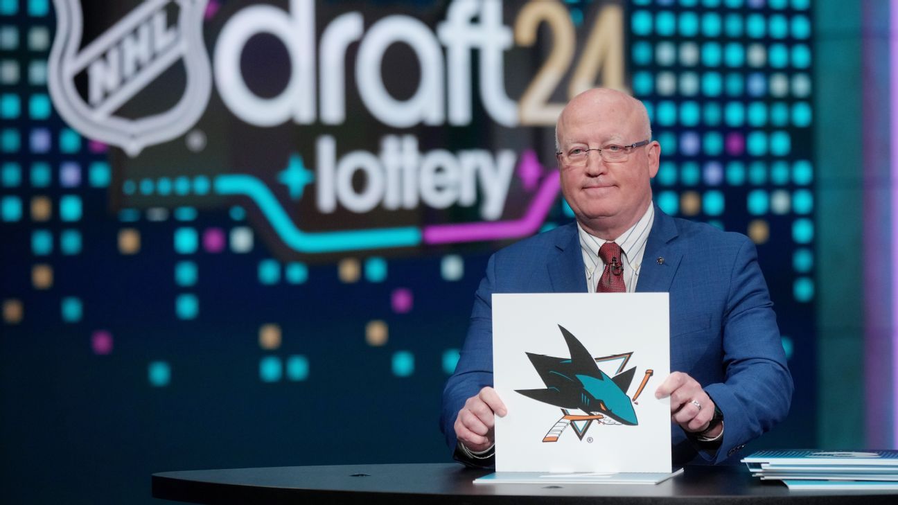 Islanders Claim No. 1 Pick In NHL Draft Lottery; Sharks Pick Second Islanders Claim No. 1 Pick In NHL Draft Lottery; Sharks Pick Second