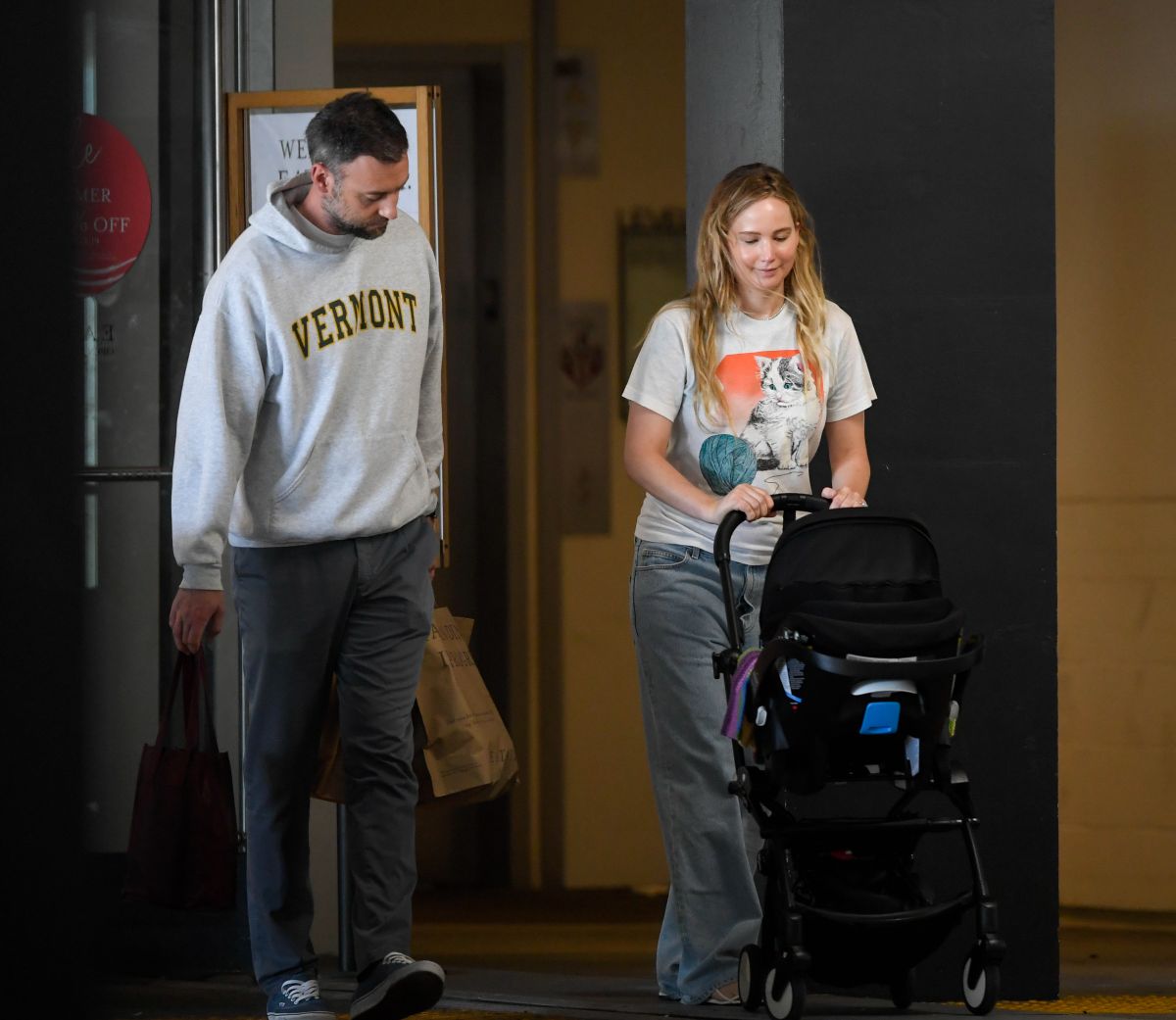 Jennifer Lawrence And Cooke Maroney: Spotted Out Following Baby No. 2 Reports Jennifer Lawrence And Cooke Maroney: Spotted Out Following Baby No. 2 Reports