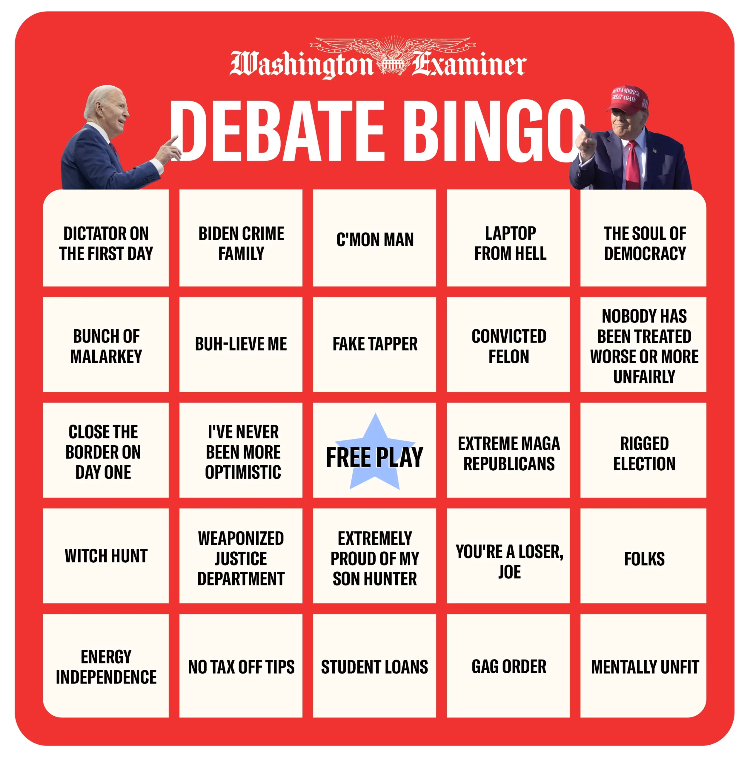 Joe Biden's Rebuttals: What The Washington Examiner Says Joe Biden's Rebuttals: What The Washington Examiner Says
