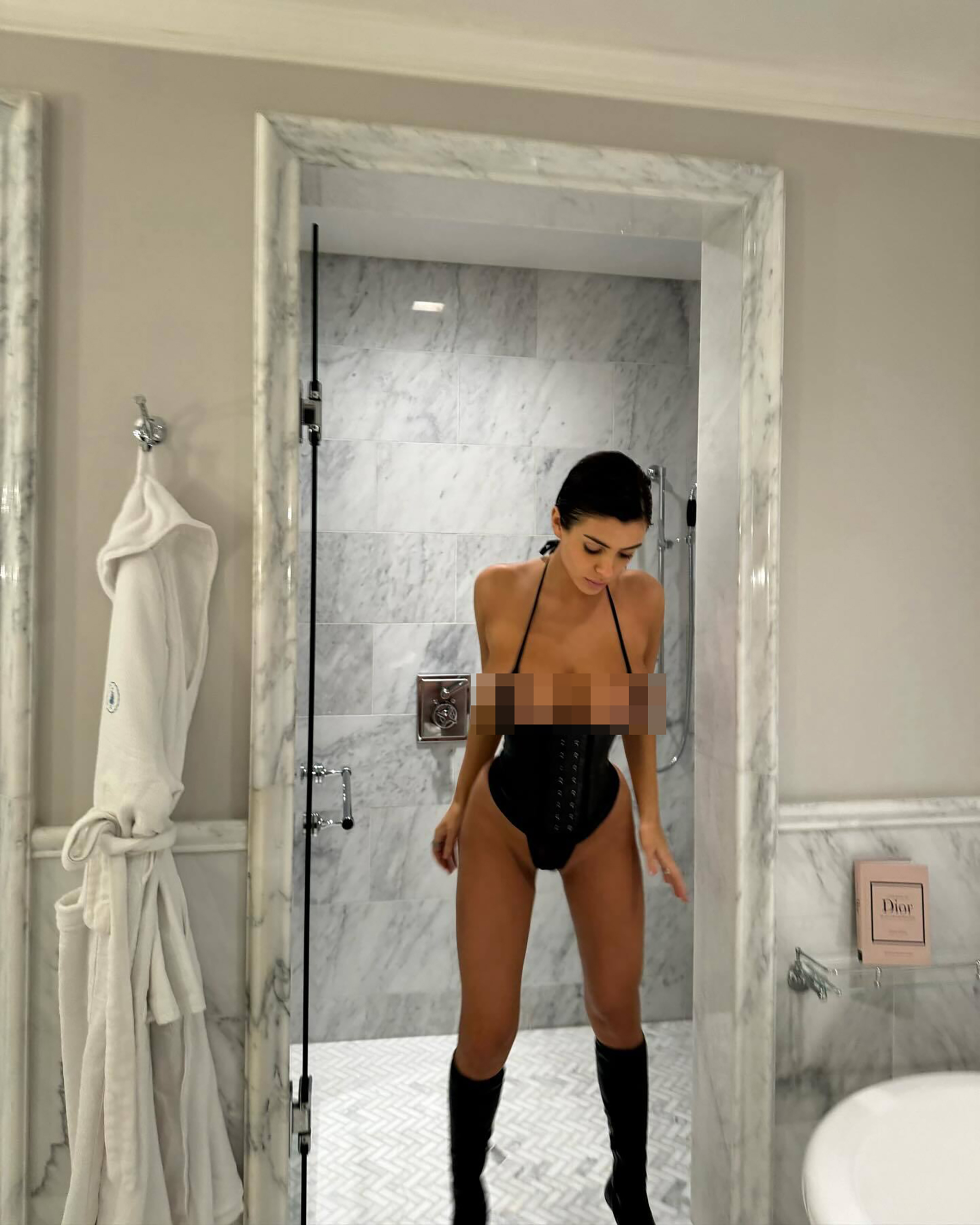 Kanye West Shares Unclothed Image Of Bianca Censori For New Film Kanye West Shares Unclothed Image Of Bianca Censori For New Film