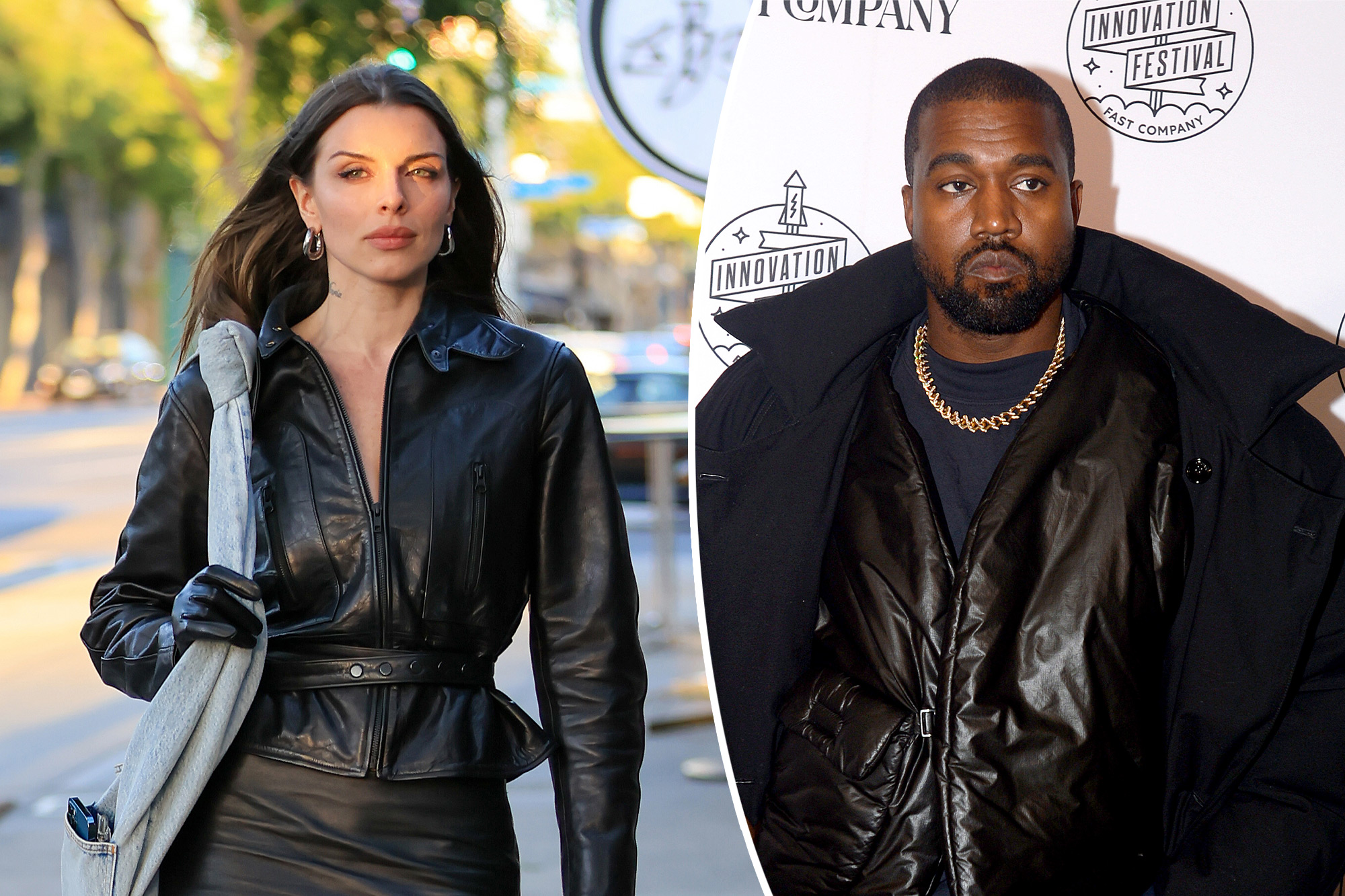 Kanye West's Ex Julia Fox Accused Of Copying Bianca Censori's Style Kanye West's Ex Julia Fox Accused Of Copying Bianca Censori's Style