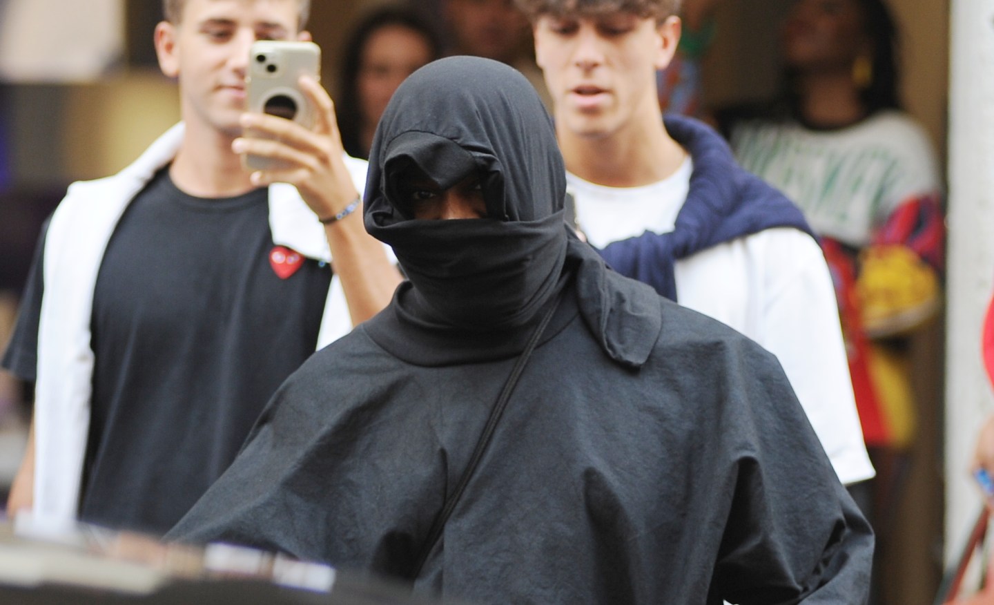 Kanye West's Wife Bianca Censori Stuns In Black Lingerie And Stilettos