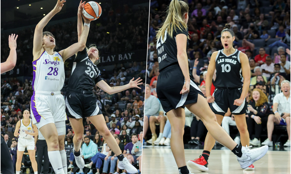 Kelsey Plum And Kate Martin: A Wholesome Courtside Exchange Kelsey Plum And Kate Martin: A Wholesome Courtside Exchange