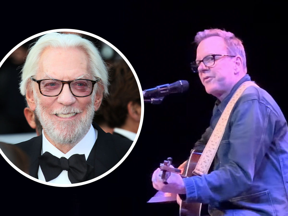 Kiefer Sutherland Pays Tribute To Late Father Donald At CSA's Kiefer Sutherland Pays Tribute To Late Father Donald At CSA's