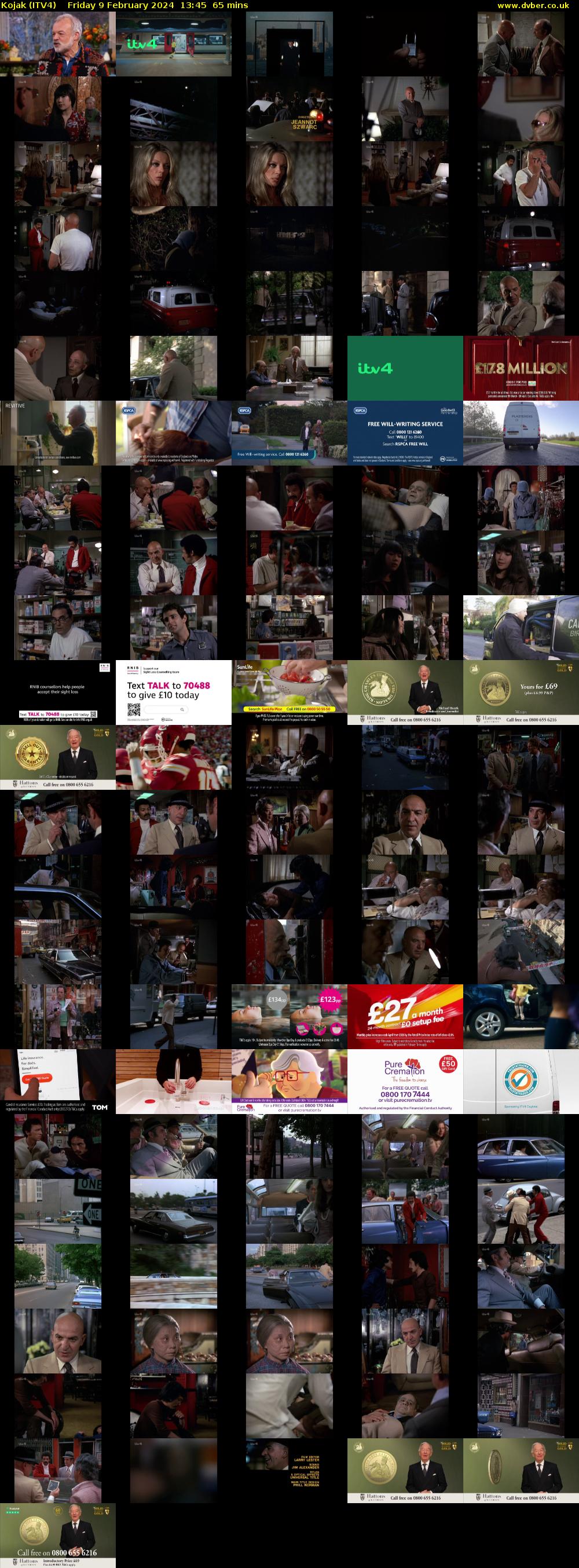 Kojak ITV4 Schedule: When And Where To Watch Kojak ITV4 Schedule: When And Where To Watch