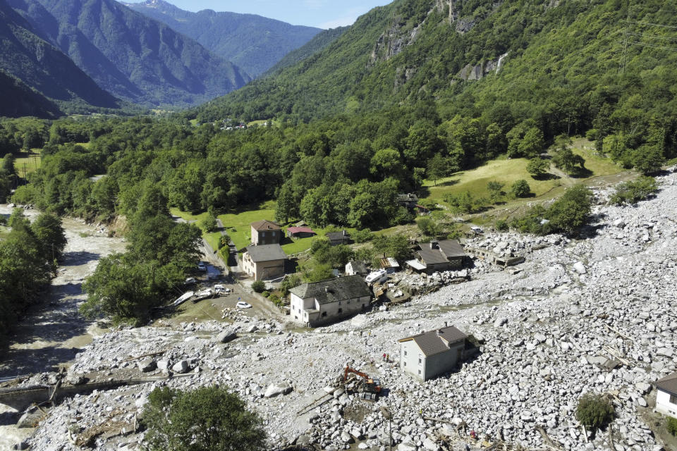 Landslide Risk Prompts Urgent Livestock Evacuation In Swiss Alps Landslide Risk Prompts Urgent Livestock Evacuation In Swiss Alps
