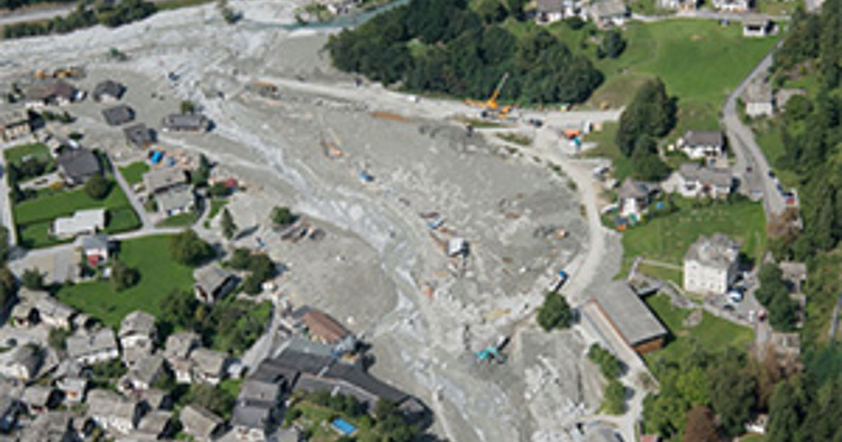 Landslide Threat Forces Partial Evacuation In Swiss Mountain Community Landslide Threat Forces Partial Evacuation In Swiss Mountain Community