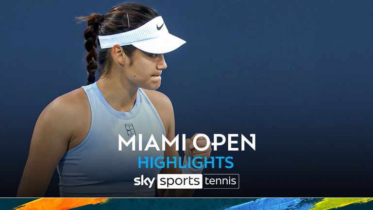 Last 16 Bound: Raducanu's Impressive Miami Open Run Last 16 Bound: Raducanu's Impressive Miami Open Run