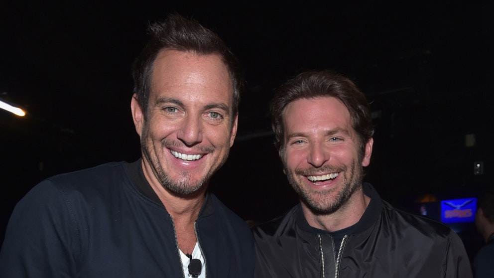 Late Night Filming: Bradley Cooper Directs Will Arnett In NYC For Late Night Filming: Bradley Cooper Directs Will Arnett In NYC For