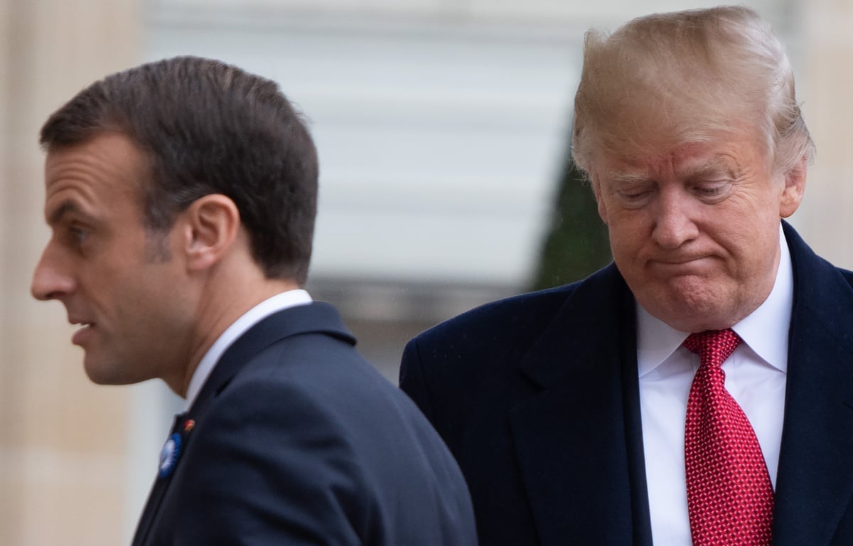 Le Vatican: Témoin D'une Rencontre Délicate Entre Trump Et Macron Le Vatican: Témoin D'une Rencontre Délicate Entre Trump Et Macron