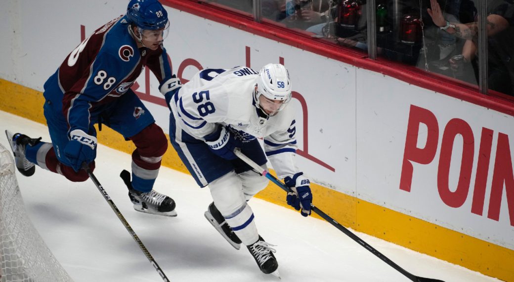 Leafs Edge Out Avalanche In 2-1 Victory Leafs Edge Out Avalanche In 2-1 Victory