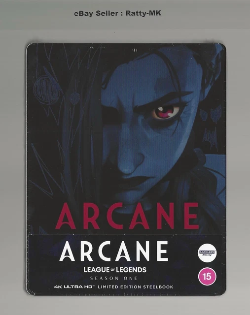 League Of Legends: Arcane 4K Steelbook - 50% Off On Amazon Now! League Of Legends: Arcane 4K Steelbook - 50% Off On Amazon Now!