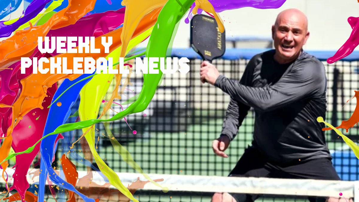 Legenda Tenisului, Andre Agassi, Joacă Pickleball Legenda Tenisului, Andre Agassi, Joacă Pickleball