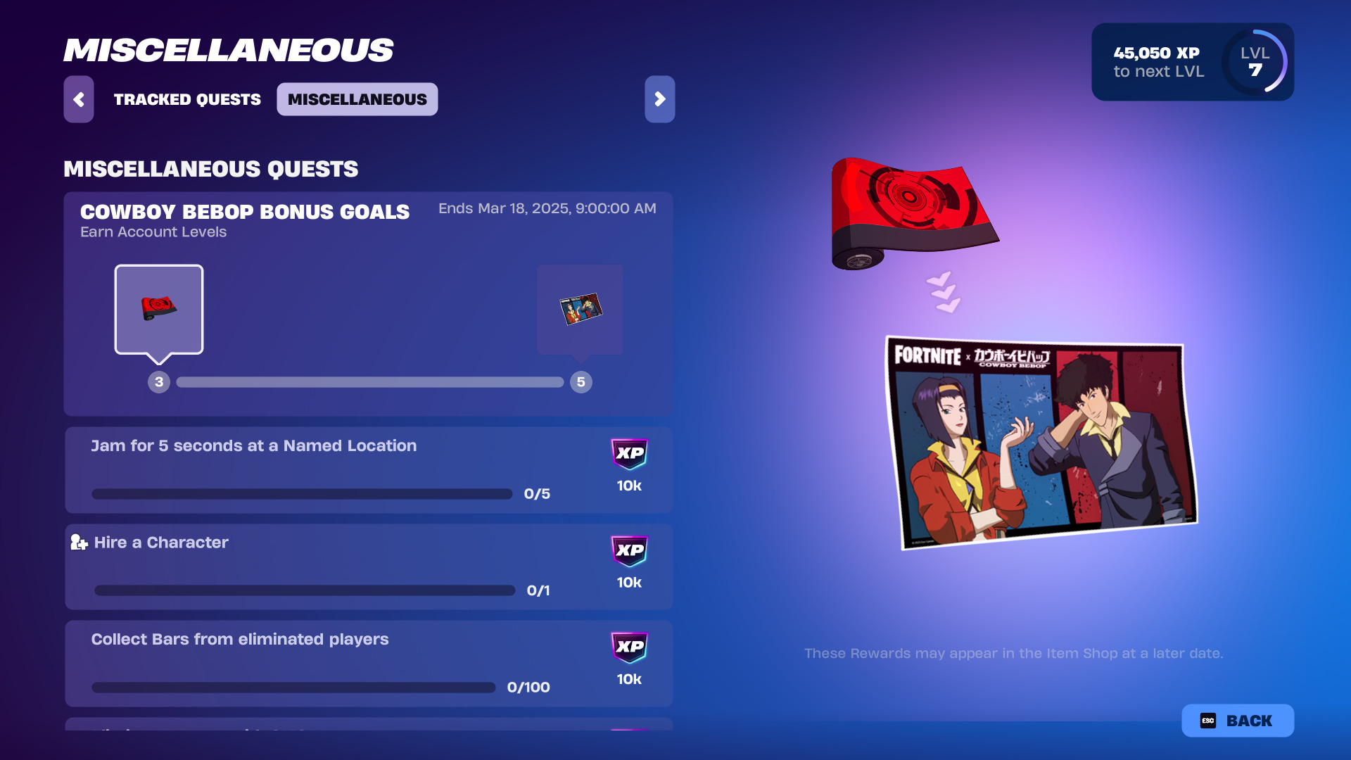 Limited-Time Offer: Free Cowboy Bebop Items In Fortnite Limited-Time Offer: Free Cowboy Bebop Items In Fortnite