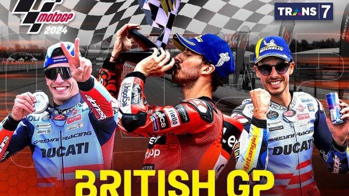 Link Nonton Live Streaming Race Sprint MotoGP Inggris (20.00 WIB) Link Nonton Live Streaming Race Sprint MotoGP Inggris (20.00 WIB)