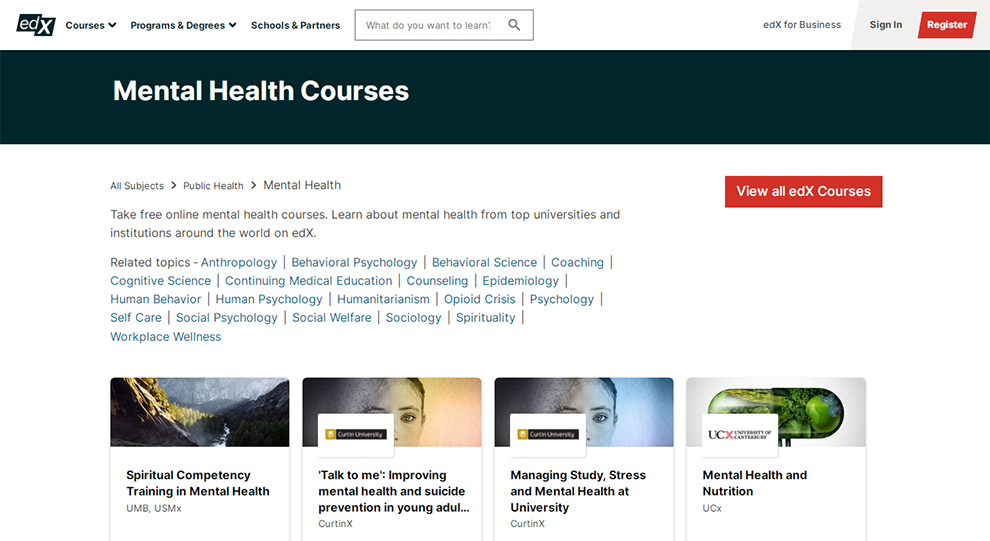 List Of Mental Health Courses In India: Government Institutes List Of Mental Health Courses In India: Government Institutes