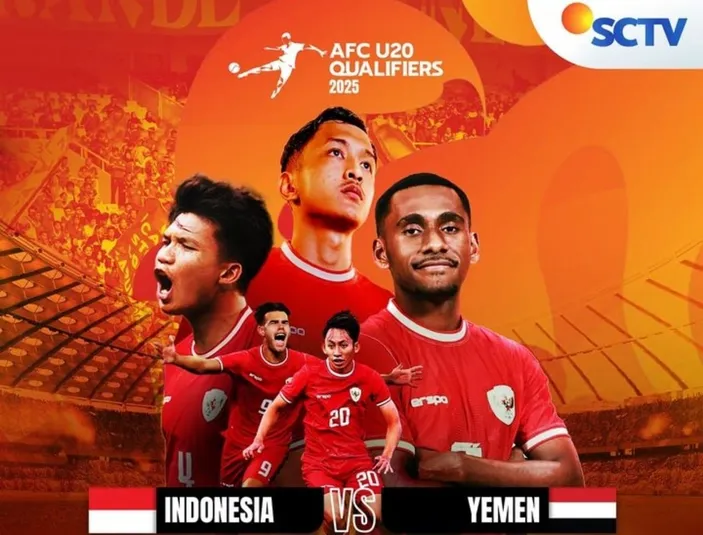 Live Streaming Timnas U20 Indonesia Vs Yaman: Saksikan Pertandingan Pukul 18.30 WIB Live Streaming Timnas U20 Indonesia Vs Yaman: Saksikan Pertandingan Pukul 18.30 WIB