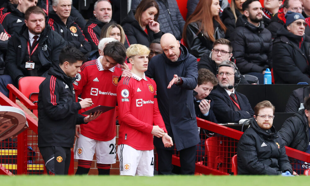 Lyon Star Blames Amorim For Garnacho's Man Utd Struggles Lyon Star Blames Amorim For Garnacho's Man Utd Struggles