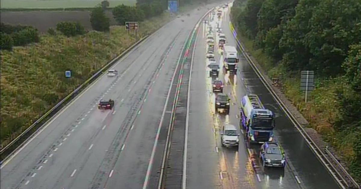 M56 Crash: LIVE Traffic Updates And Long Queues M56 Crash: LIVE Traffic Updates And Long Queues