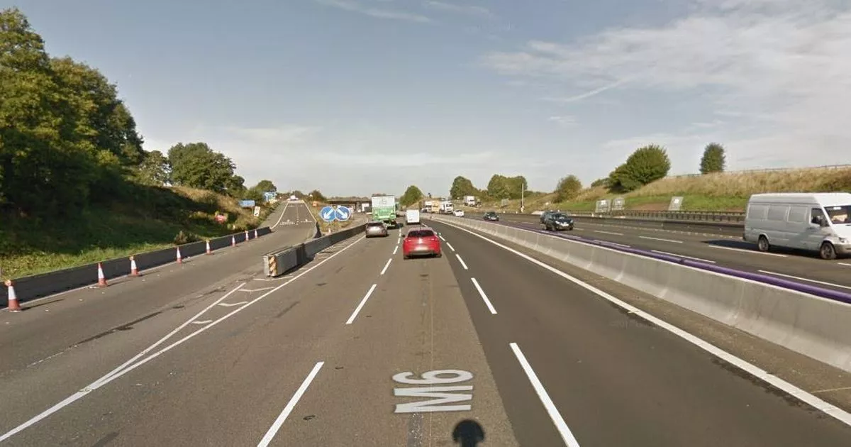 M6 Motorway Crash: Current Traffic Conditions And Delays M6 Motorway Crash: Current Traffic Conditions And Delays