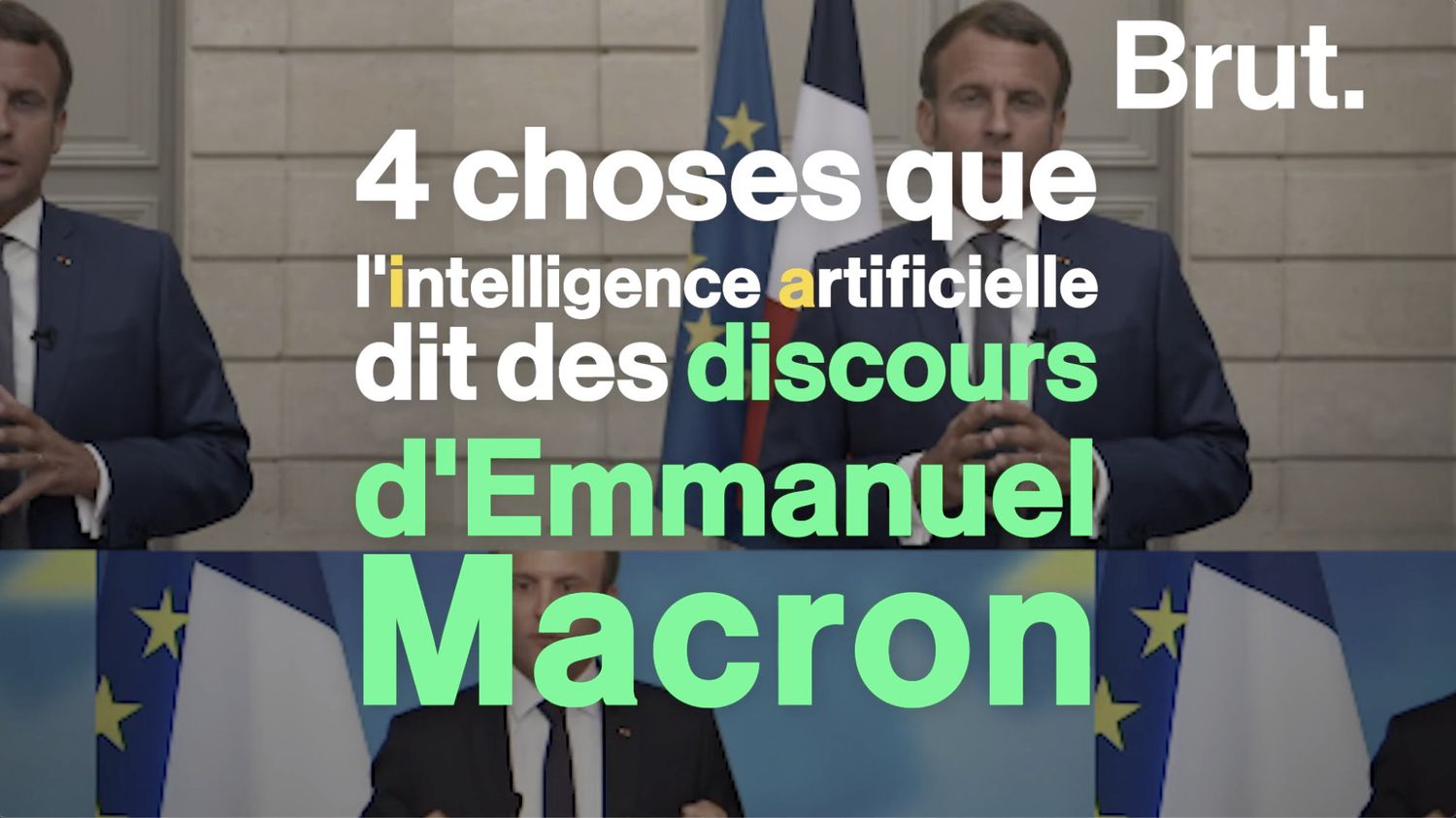 Macron Défend Un Patriotisme Économique Et Européen Face Au Défi De L'Intelligence Artificielle Macron Défend Un Patriotisme Économique Et Européen Face Au Défi De L'Intelligence Artificielle