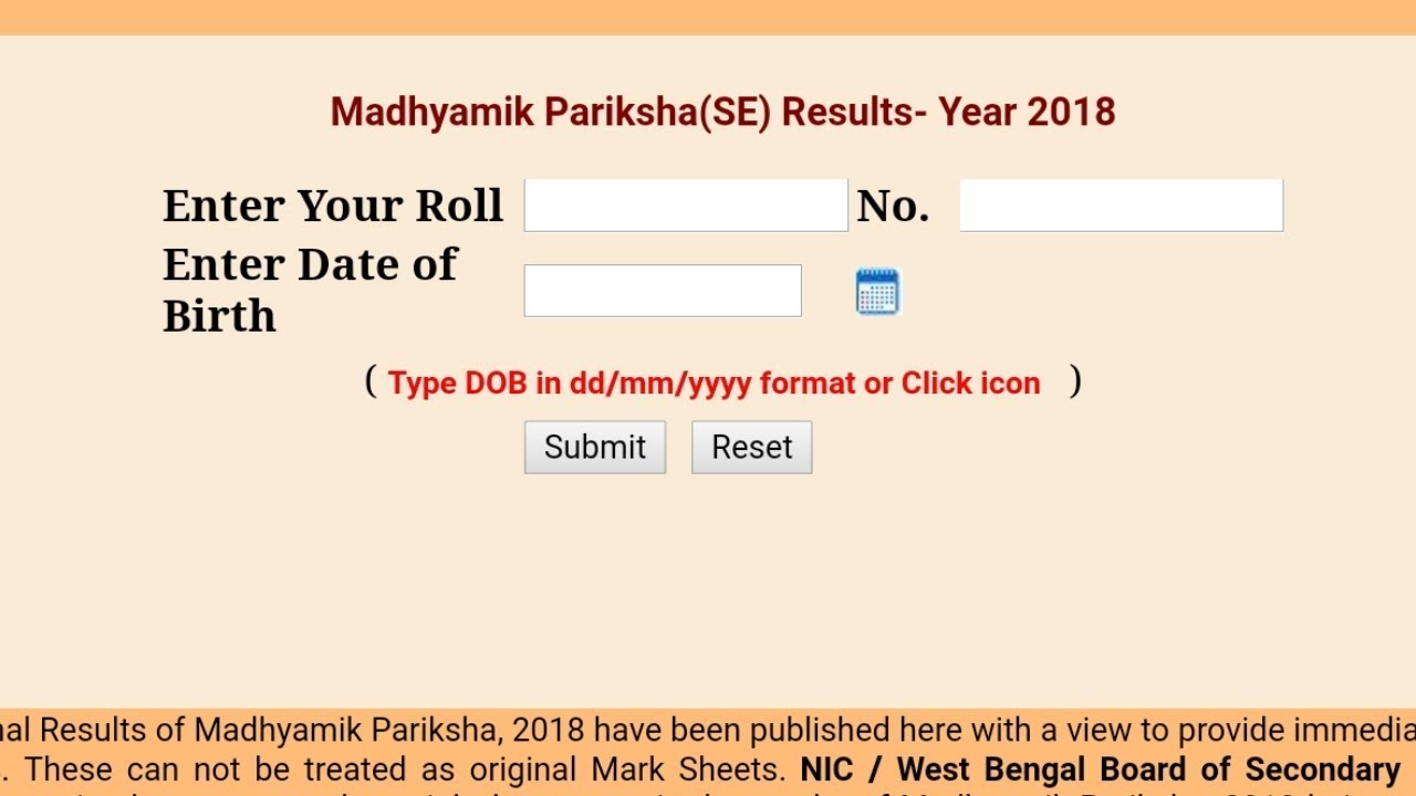 Madhyamik Pariksha Result 2025: Merit List & District-wise Results Madhyamik Pariksha Result 2025: Merit List & District-wise Results