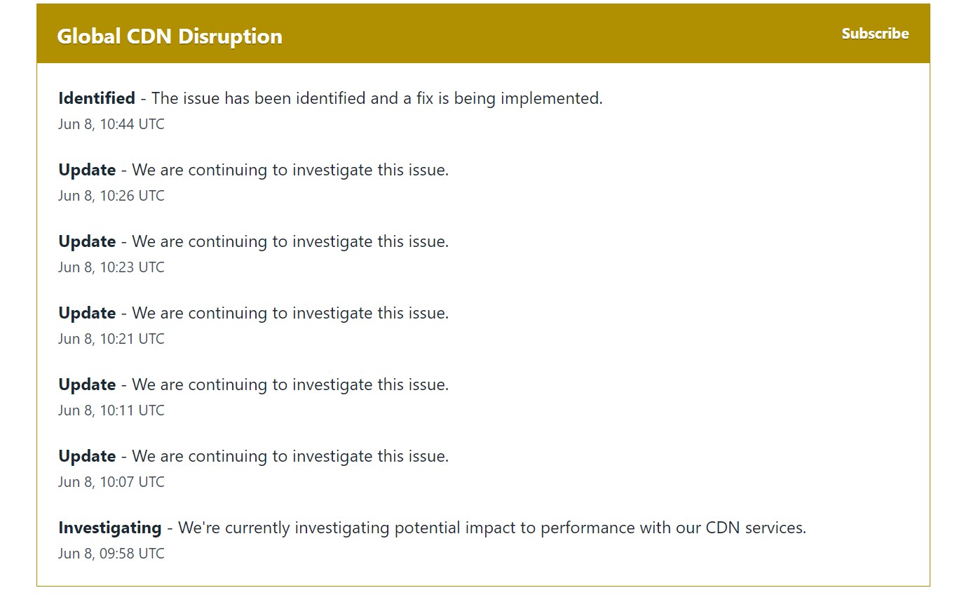 Major Reddit Outage Affecting Users Worldwide Major Reddit Outage Affecting Users Worldwide