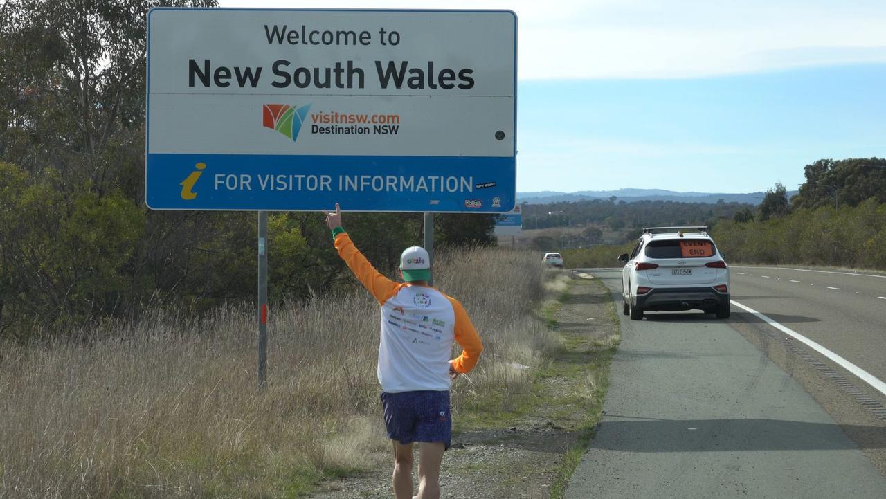 Man Breaks Australian Foot Race Speed Record Man Breaks Australian Foot Race Speed Record