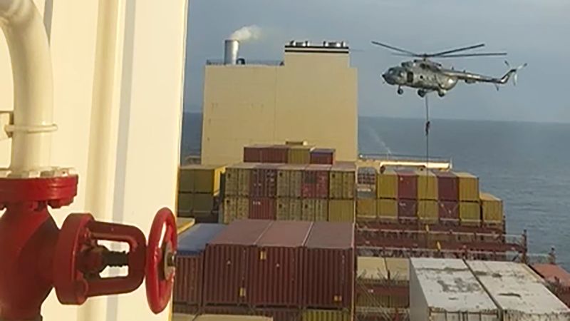 Man's Lawn: Unexpected Visitor - A Runaground Container Ship (CNN) Man's Lawn: Unexpected Visitor - A Runaground Container Ship (CNN)