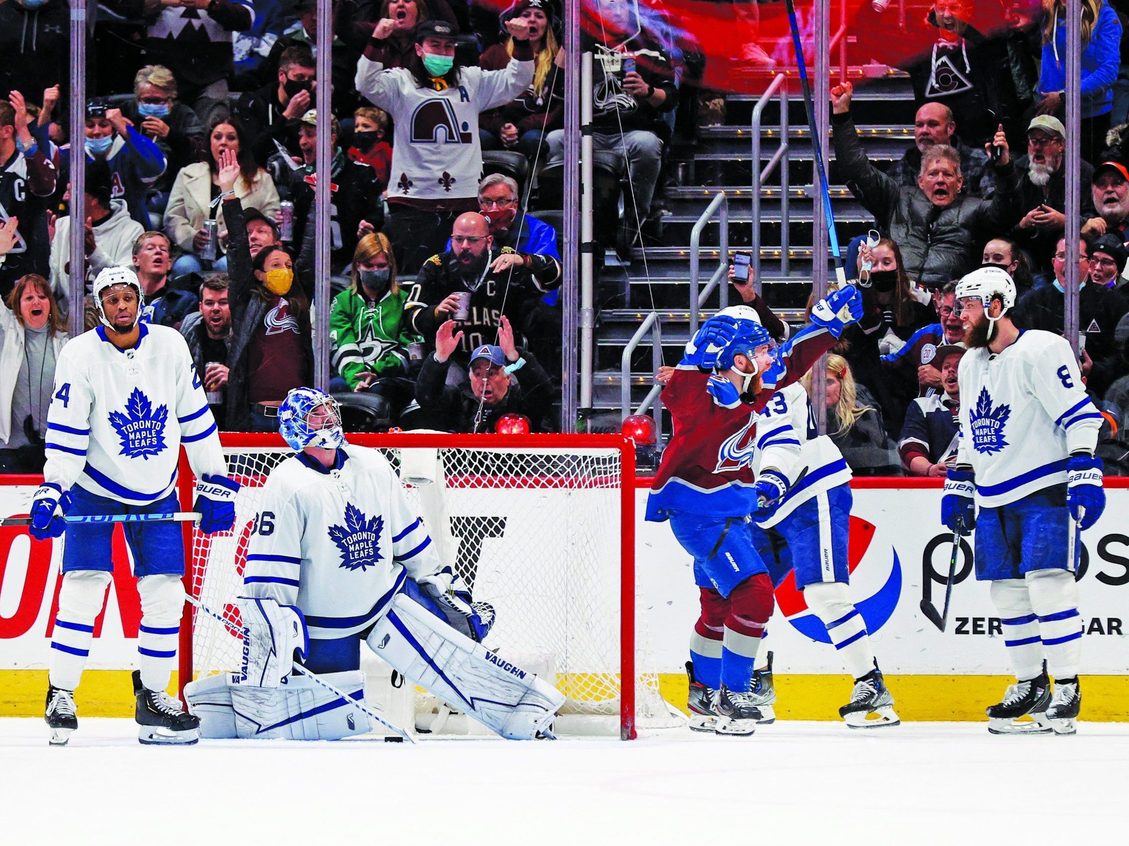 Maple Leafs' Narrow 2-1 Win Against Avalanche Maple Leafs' Narrow 2-1 Win Against Avalanche